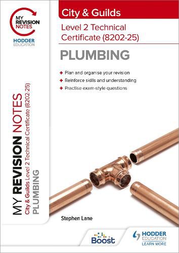 Cover image for My Revision Notes: City & Guilds Level 2 Technical Certificate in Plumbing (8202-25)