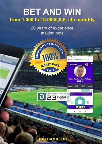 Cover image for BET AND WIN From 1.000 to 10.000 $, GBP, . etc MONTHLY, 20 Years of Betting Experience, 100% Guaranteed Effectiveness or Your Money Back on Betting.