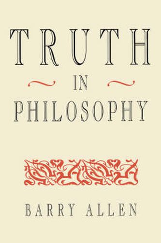 Truth in Philosophy