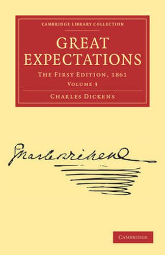 Cover image for Great Expectations: The First Edition, 1861