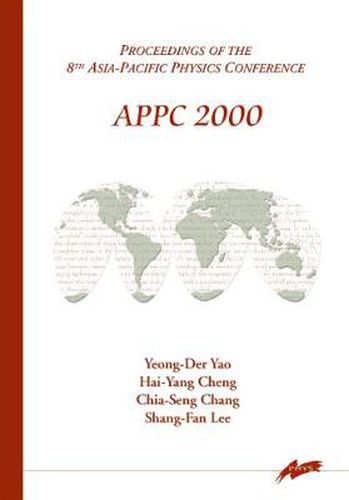 Cover image for Appc 2000, Procs Of The 8th Asia-pacific Physics Conference