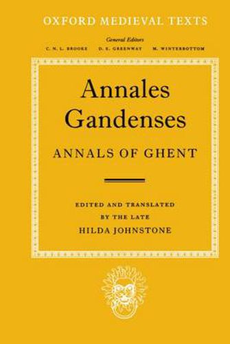 Cover image for Annales Gandenses (Annals of Ghent)