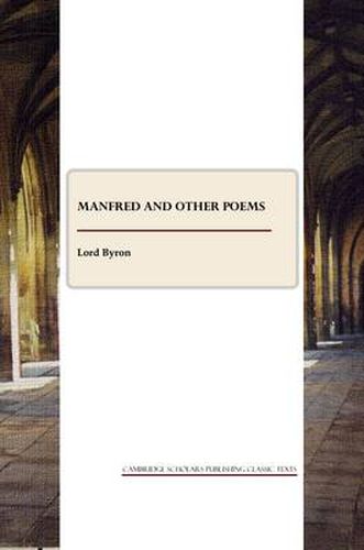 Manfred and other poems