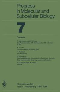 Cover image for Progress In Molecular and Subcellular Biology