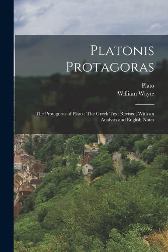 Cover image for Platonis Protagoras