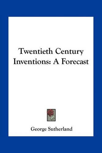 Cover image for Twentieth Century Inventions