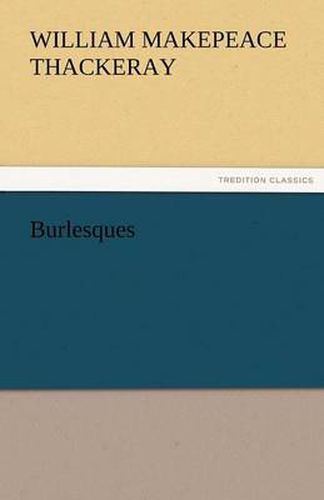 Cover image for Burlesques