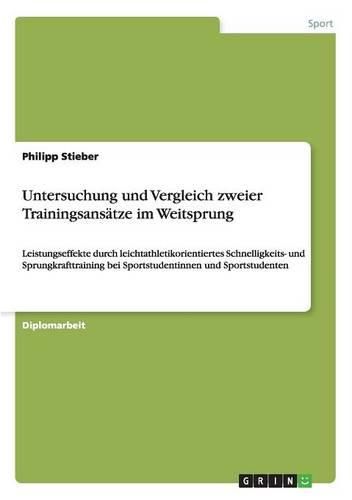 Cover image for Untersuchung Und Vergleich Zweier Trainingsansatze Im Weitsprung