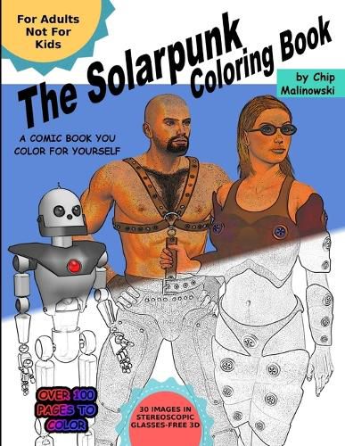 Cover image for The Solarpunk Coloring Book