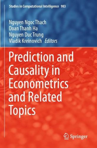 Cover image for Prediction and Causality in Econometrics and Related Topics