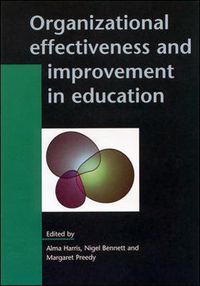 Cover image for Organizational Effectiveness and Improvement in Education