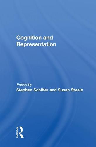 Cover image for Cognition and Representation