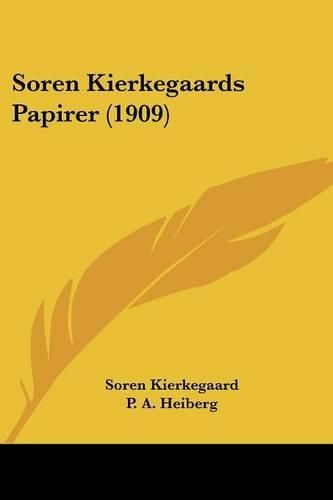 Cover image for Soren Kierkegaards Papirer (1909)