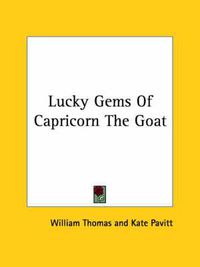 Cover image for Lucky Gems of Capricorn the Goat