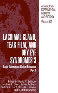Cover image for Lacrimal Gland, Tear Film, and Dry Eye Syndromes 3: Basic Science and Clinical Relevance Part B