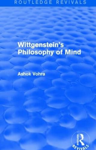 Cover image for Wittgenstein's Philosophy of Mind (Routledge Revivals)