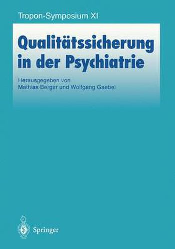 Cover image for Qualitatssicherung in Der Psychiatrie