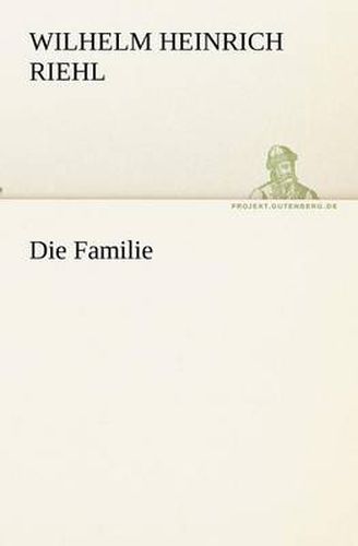 Cover image for Die Familie