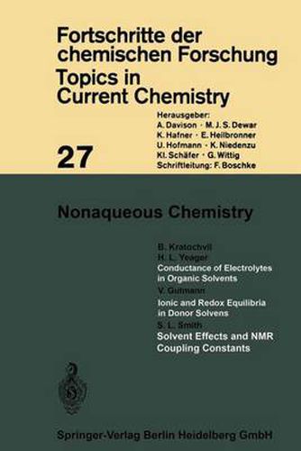 Nonaqueous Chemistry