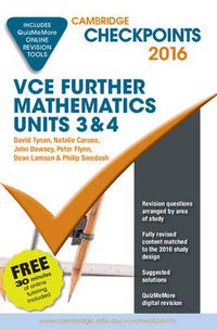 Cover image for Cambridge Checkpoints Vce Further Mathematics 2016 and Quiz Me More