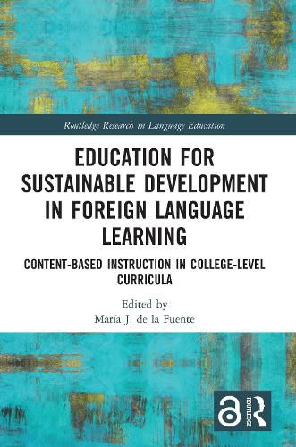 Cover image for Education for Sustainable Development in Foreign Language Learning