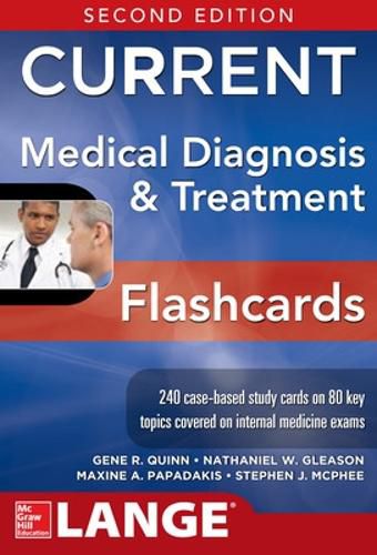 Cover image for CURRENT Medical Diagnosis and Treatment Flashcards, 2E
