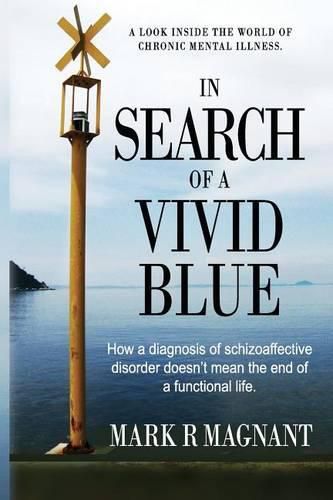 Cover image for In Search of a Vivid Blue: How a diagnosis of schizoaffective disorder doesn't mean the end of a functional life.