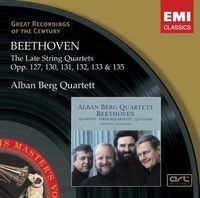 Cover image for Beethoven Late String Quartets 3cd