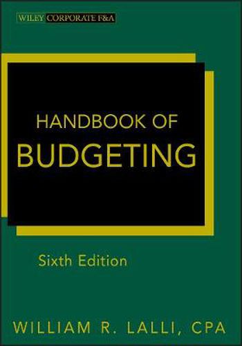 Cover image for Handbook of Budgeting