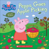 Cover image for Peppa Goes Apple Picking ( Peppa Pig )