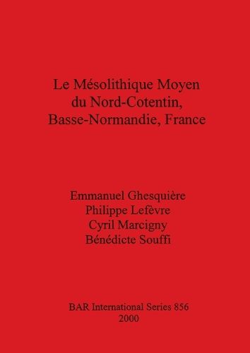 Cover image for Le Mesolithique Moyen Du Nord