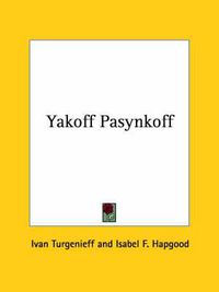 Cover image for Yakoff Pasynkoff