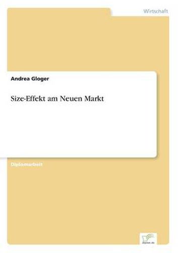 Cover image for Size-Effekt am Neuen Markt