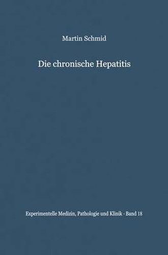 Cover image for Die Chronische Hepatitis