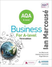 Cover image for AQA Business for A Level (Marcouse)
