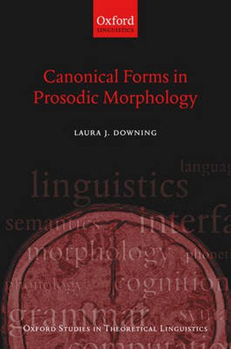 Cover image for Canonical Forms in Prosodic Morphology