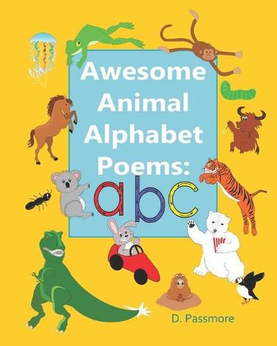 Cover image for Awesome Animal Alphabet Poems: ABC