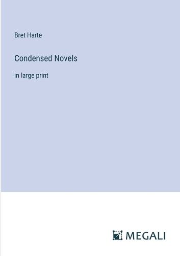 Cover image for Condensed Novels