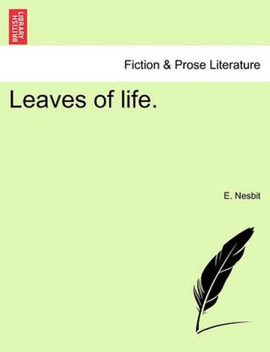 Cover image for Leaves of Life.