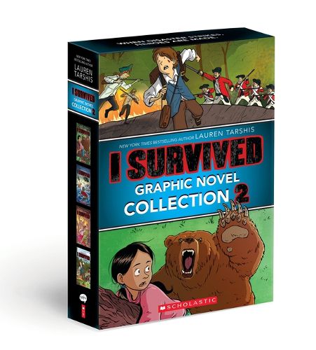 Cover image for I Survived Graphic Novels #5-8: A Graphix Collection
