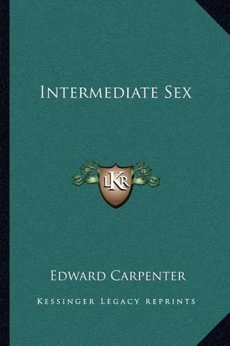 Cover image for Intermediate Sex