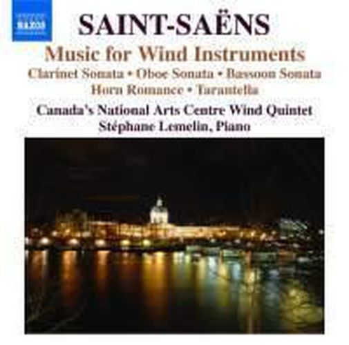 Cover image for Saint Saens Music For Wind Instruments