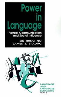 Cover image for Power in Language: Verbal Communication and Social Influence
