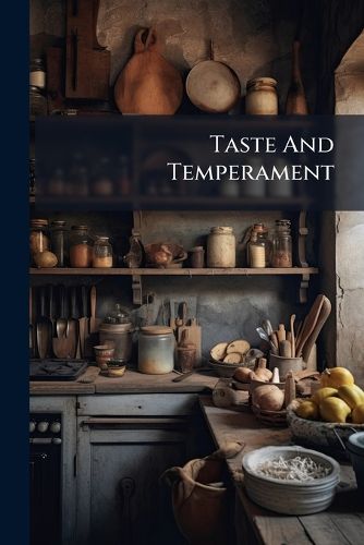 Cover image for Taste And Temperament