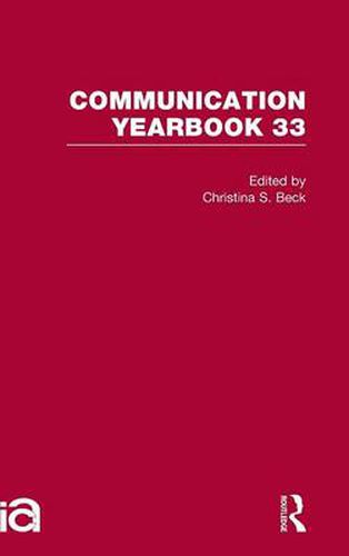 Cover image for Communication Yearbook 33