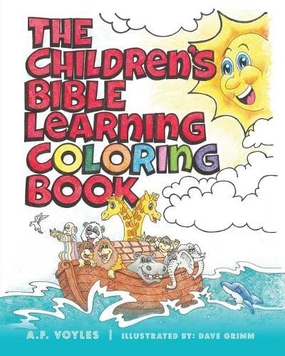 Cover image for The Children's Bible Learning Coloring Book