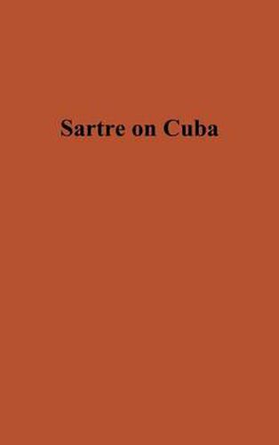 Cover image for Sartre on Cuba