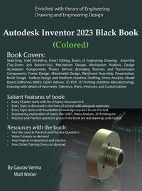 Cover image for Autodesk Inventor 2023 Black Book (Colored)