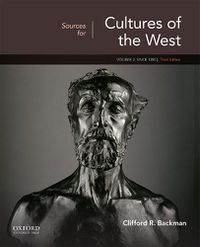 Cover image for Sources for Cultures of the West: Volume 2: Since 1350