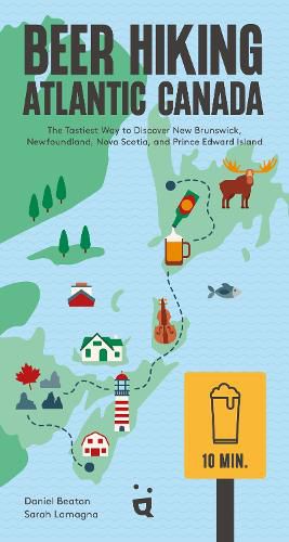 Cover image for Beer Hiking Atlantic Canada